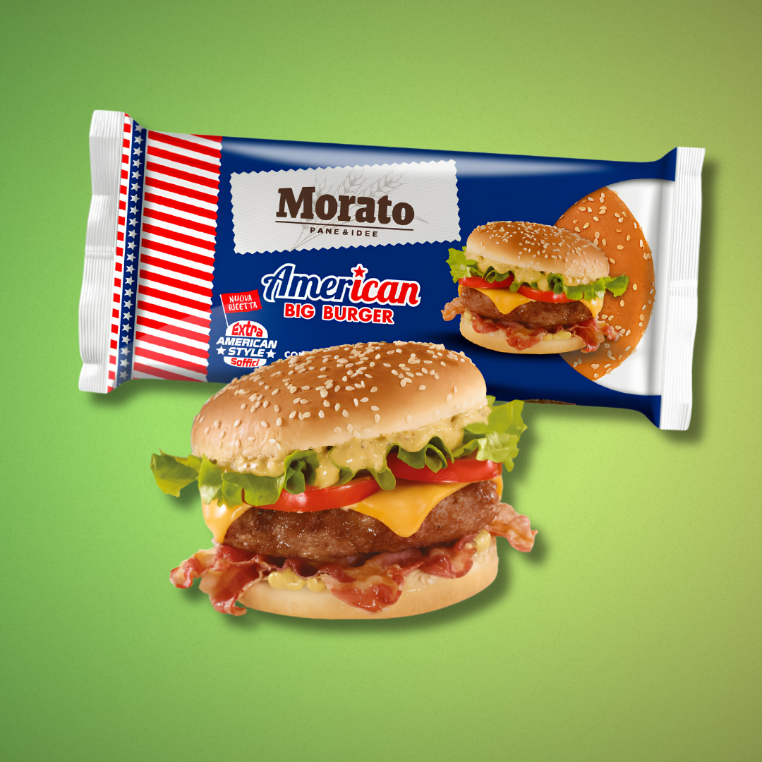 Morato - American Big Burger 300 gr. x 4 unità (10pz. x CT)