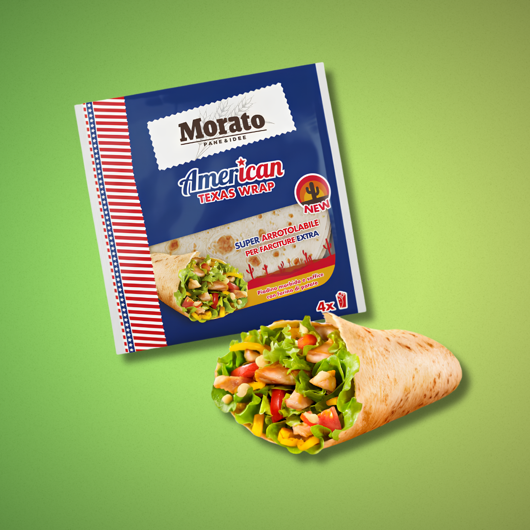Morato - American Texas Wrap 240 gr. x 4 unità (12pz. x CT)