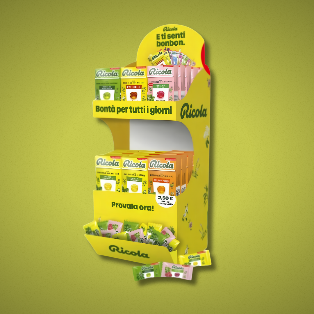 Ricola - Espositore 36pz.