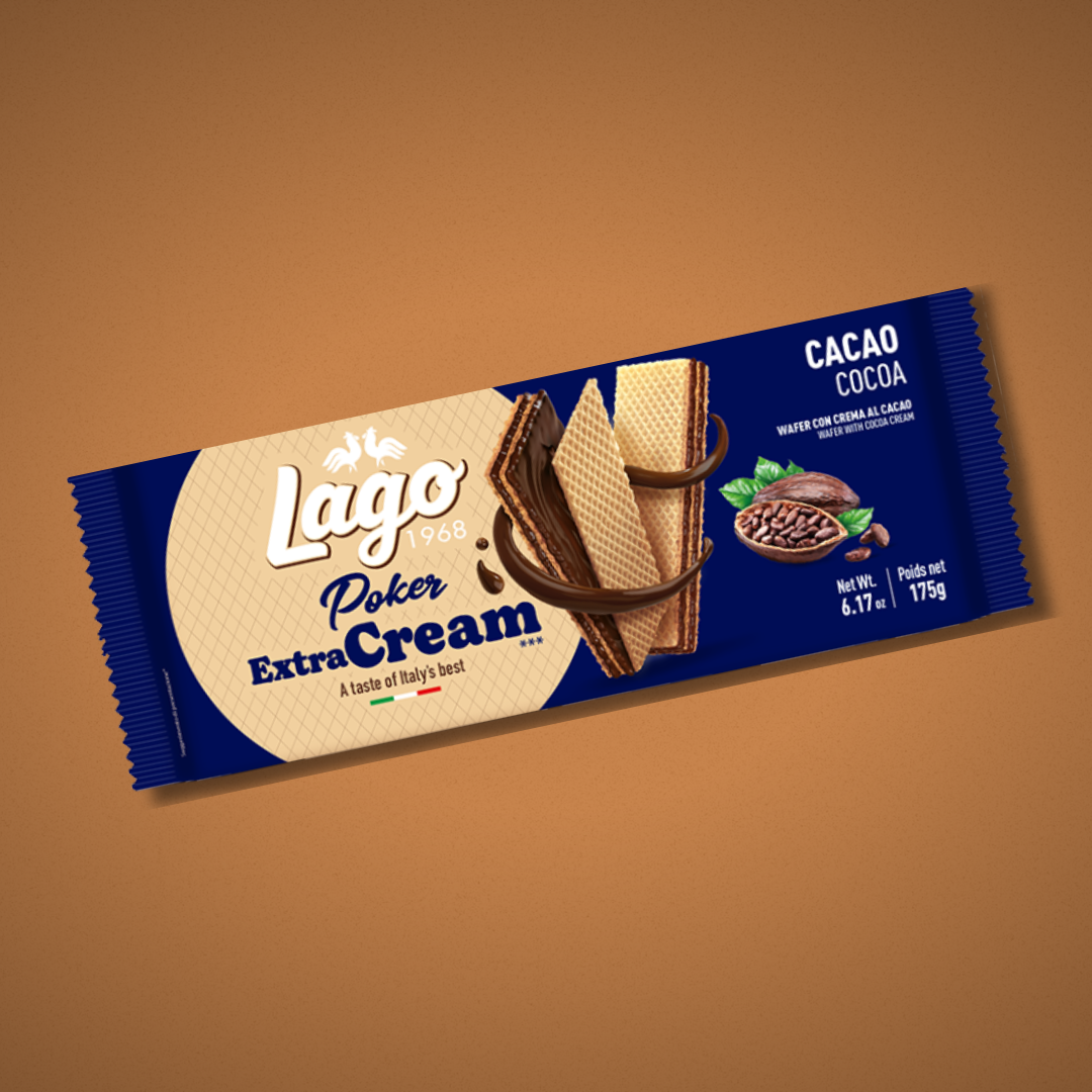 Lago - Wafer Poker Extra Cream 20pz.