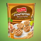 PiuBuono - Bruschette Integrali, Mediterranee e Contadino 150gr. x 12pz.