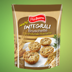PiuBuono - Bruschette Integrali, Mediterranee e Contadino 150gr. x 12pz.
