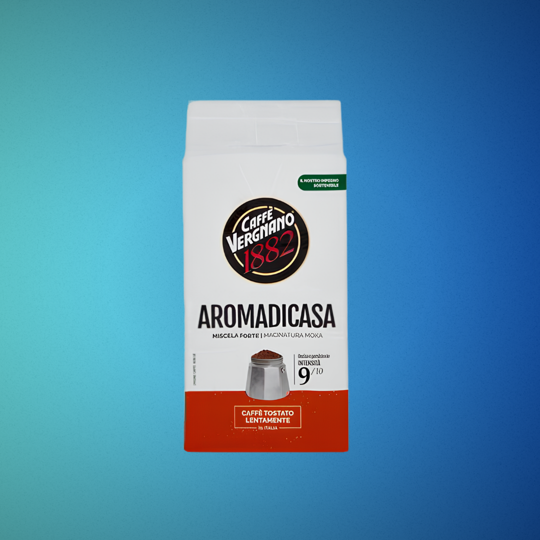 Vergnano Caffè - Macinato Gran Aroma e Aroma di Casa 250gr. x 12pz.