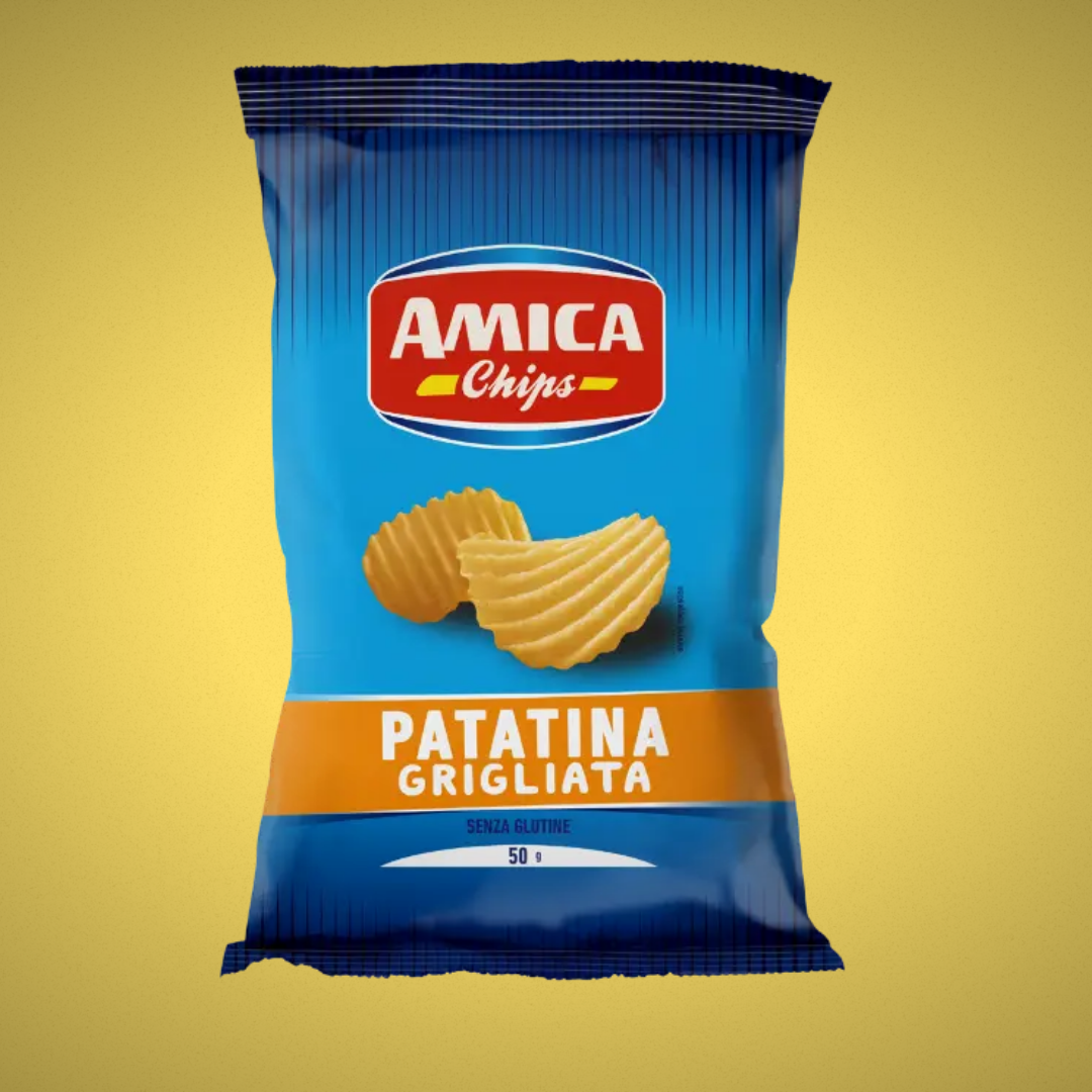 Amica Chips Patatina Grigliata 50 e 100gr.