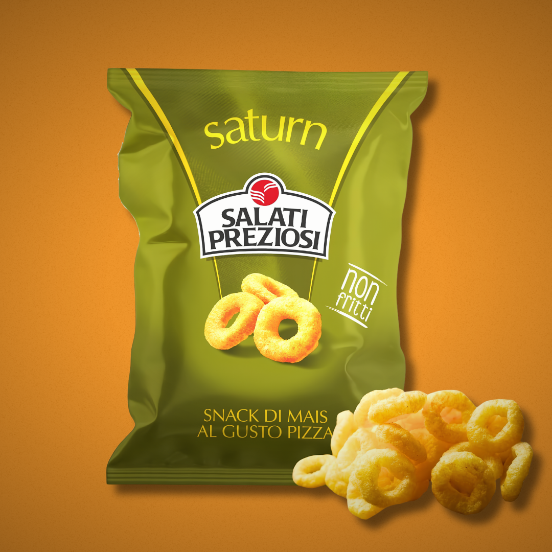 Salati Preziosi Snack di Mais Gusto Pizza 120gr