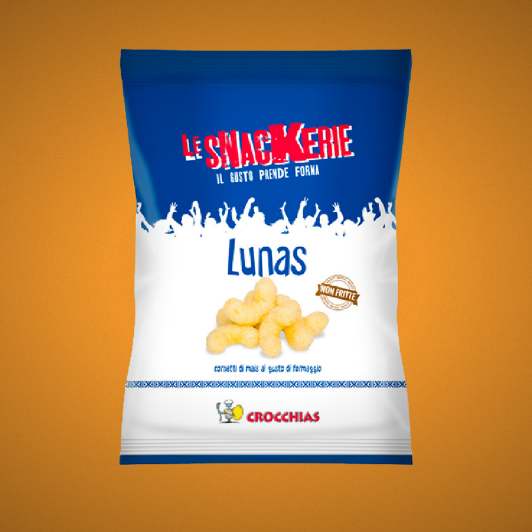Crocchias - Snack Lunas 40gr. x 24pz.