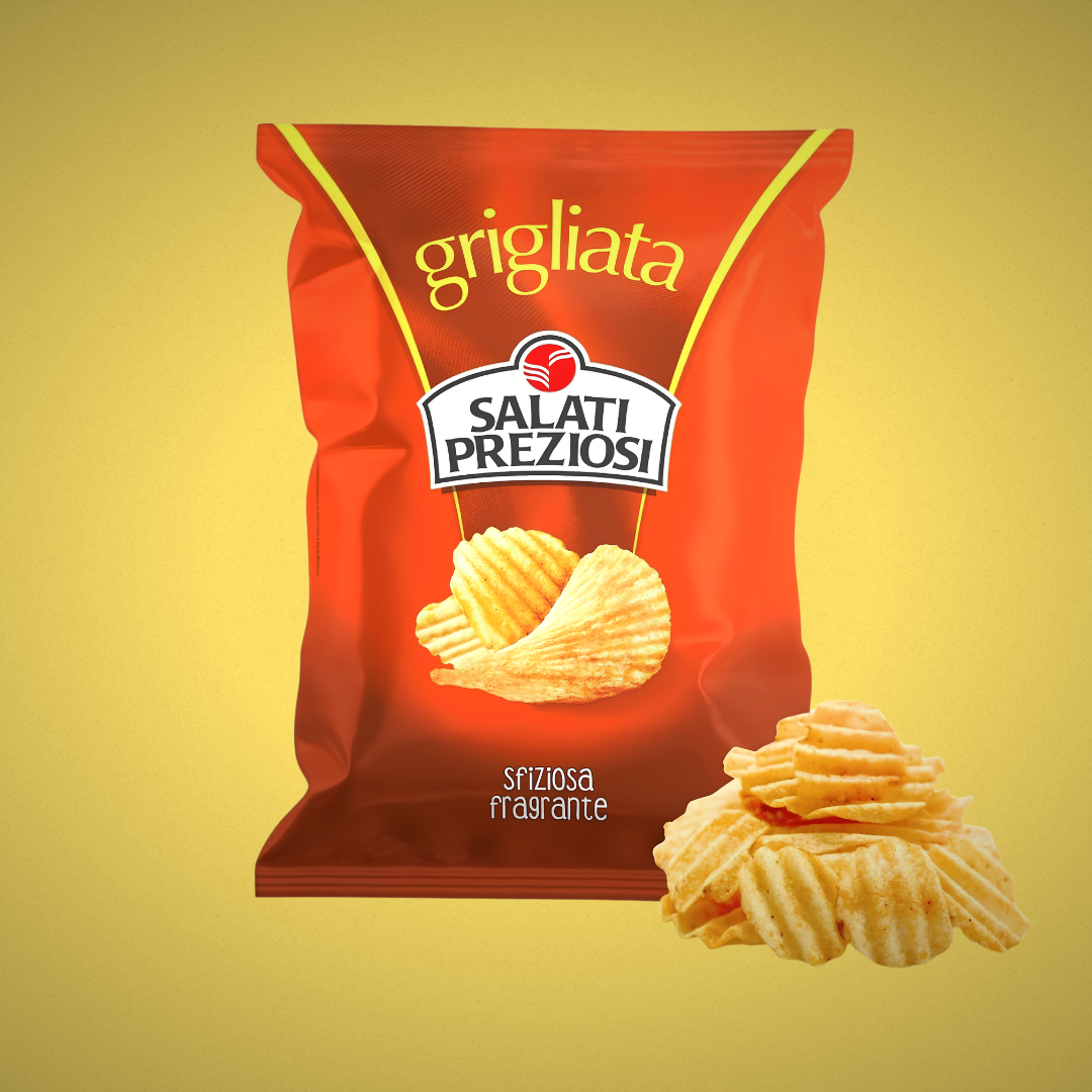 Salati Preziosi Patatine Grigliata 120gr.