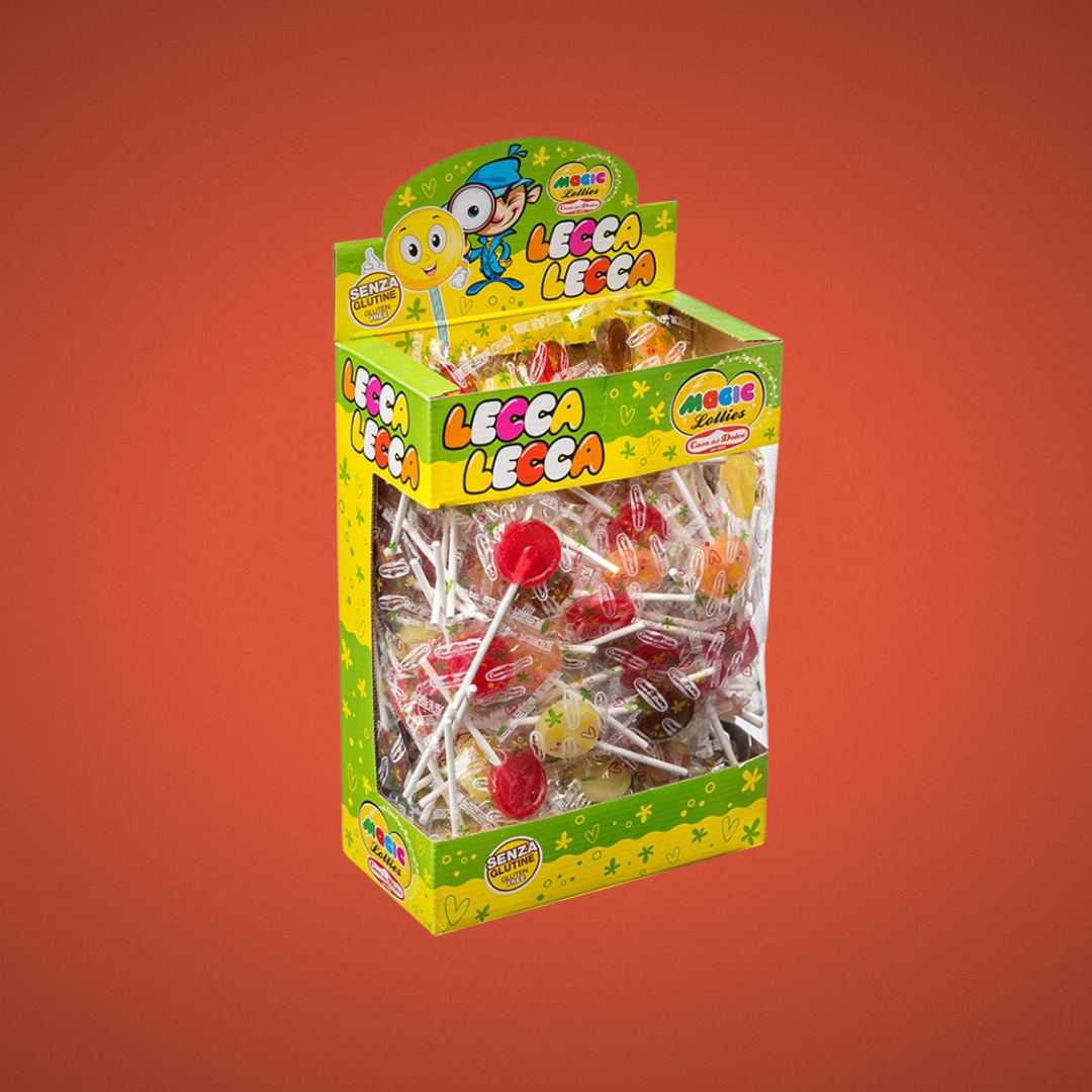 Lecca Lecca - Magic Lollies- Display 200pz.