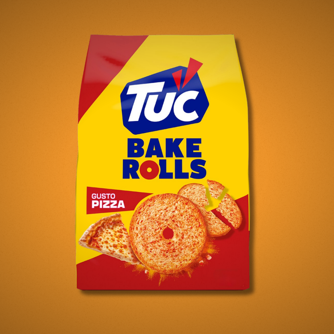 TUC Bake Rolls Mini - Pizza e BBQ 80gr.