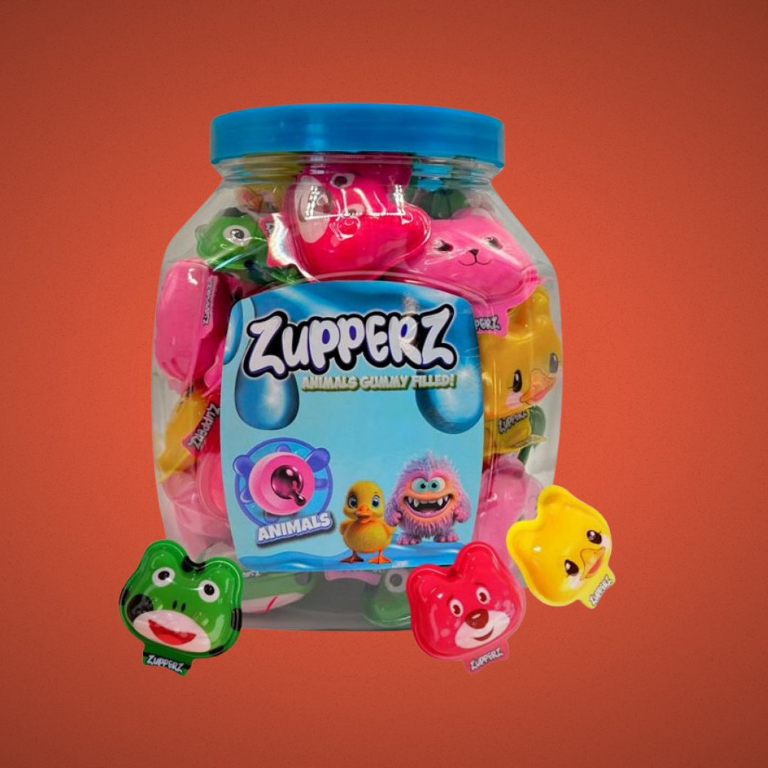 Zupperz - Barattolo Animali Gommosi 50pz.