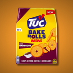 TUC Bake Rolls Mini - Pizza e BBQ 80gr.
