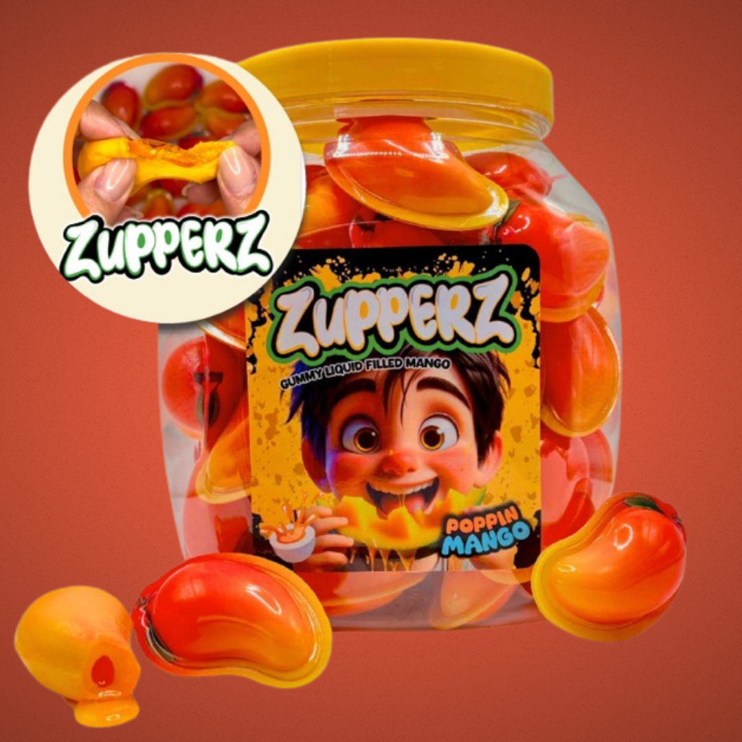 Zupperz - Barattolo Mango Gommosi 50pz.
