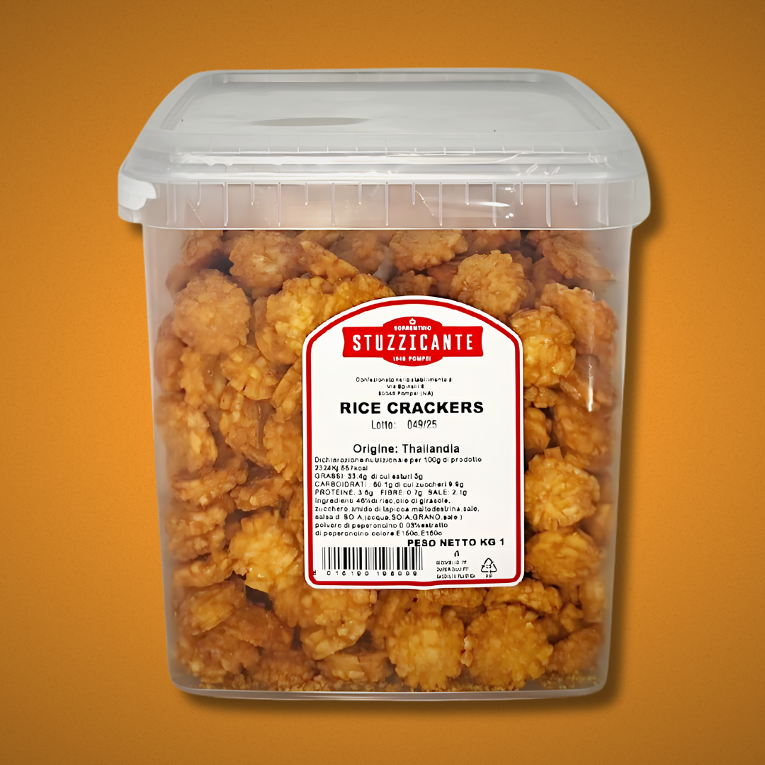 Sorrentino Stuzzicante - Pizza Rice Crackers 1 kg.