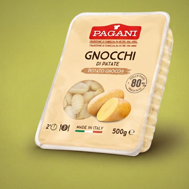 Pagani Gnocchi di Patate 500gr. x 12 pz.