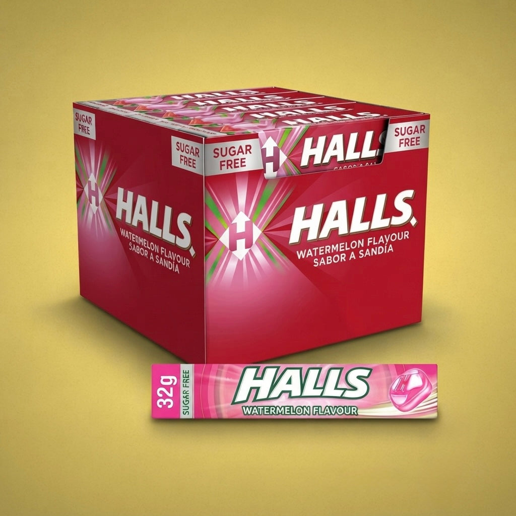 Halls assortimento varianti 32gr x 20